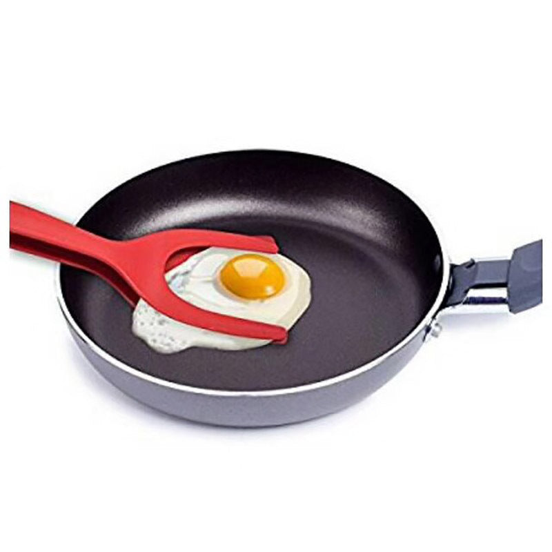 2 In 1 Grip And Flip Tongs Egg Spatula Tongs Clamp Pancake Fried Egg French Toast Omelet Overturned Kitchen Accessories 2 In 1 Grip And Flip Tongs Egg Spatula Tongs Clamp Pancake Fried Egg French Toast Omelet Overturned Kitchen Accessories
